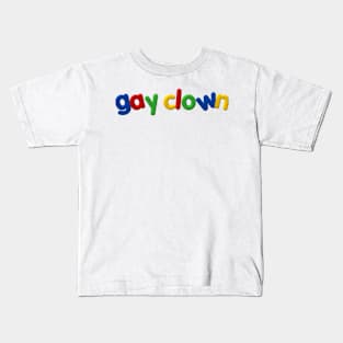 Gay Clown Kids T-Shirt